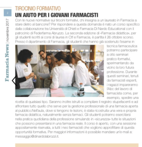 Dicono di noi Farmacia News